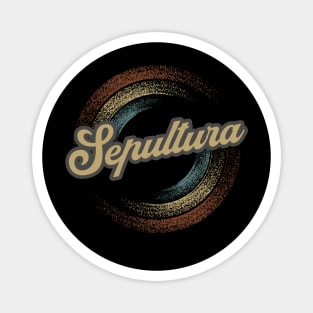 Sepultura Circular Fade Magnet